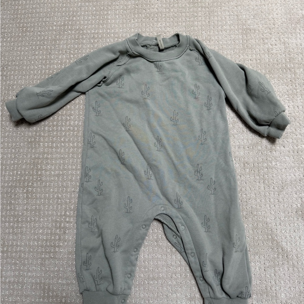 Rylee + Cru raglan jumpsuit cactus